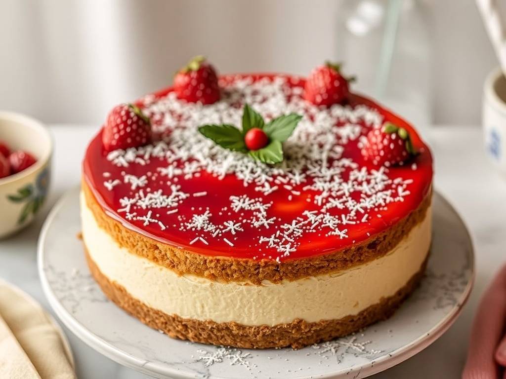 How to Make Festive Cheesecake: Exquisite Cake Suitable for Festivals(1)