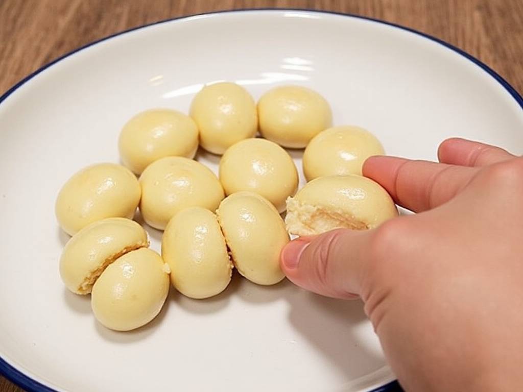 How to Make Cheesecake Mochi Balls? Chewy Skin & Rich Filling