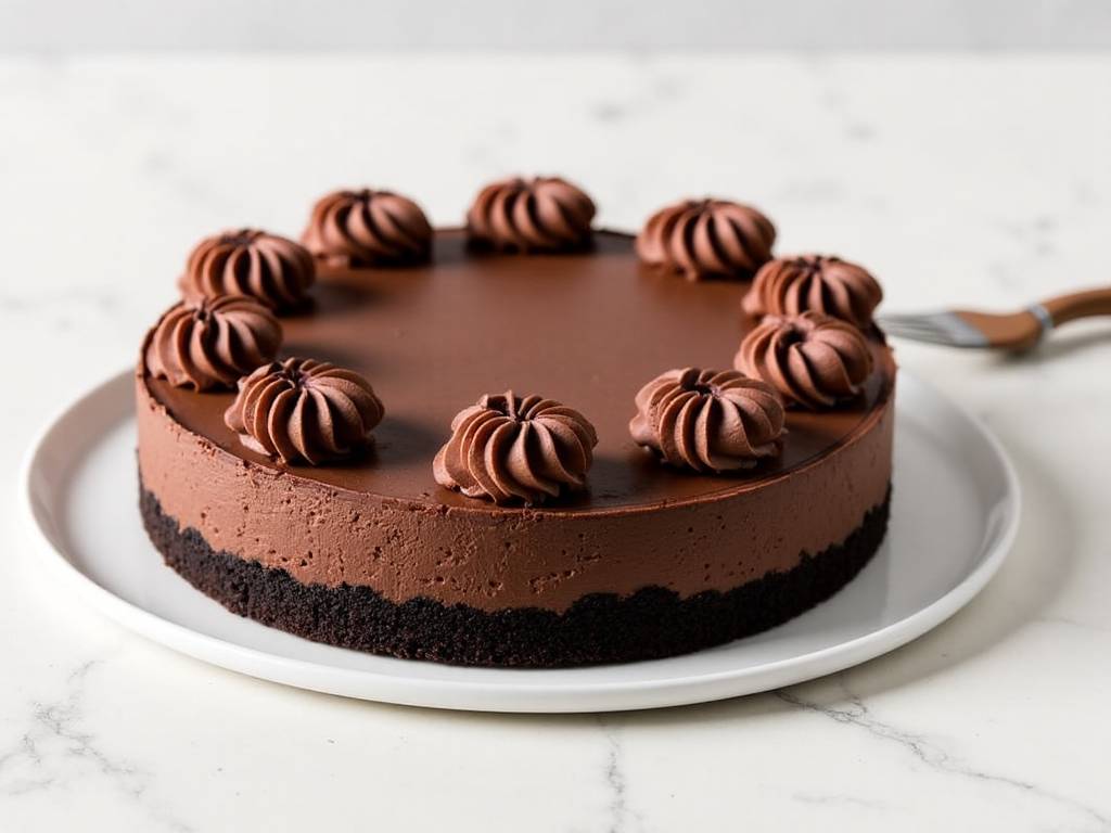 How to Make Dark Chocolate Cheesecake? Rich Silky Bitter-Sweet Balance(1) How to Make Dark Chocolate Cheesecake? Rich Silky Bitter-Sweet Balance(1)