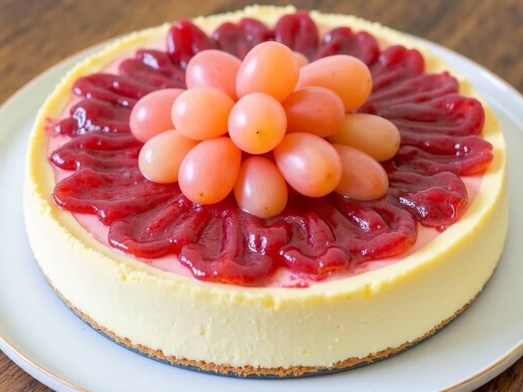 How to Make Grape Cheesecake? Mellow Fruit Flavor(1) How to Make Grape Cheesecake? Mellow Fruit Flavor(1)