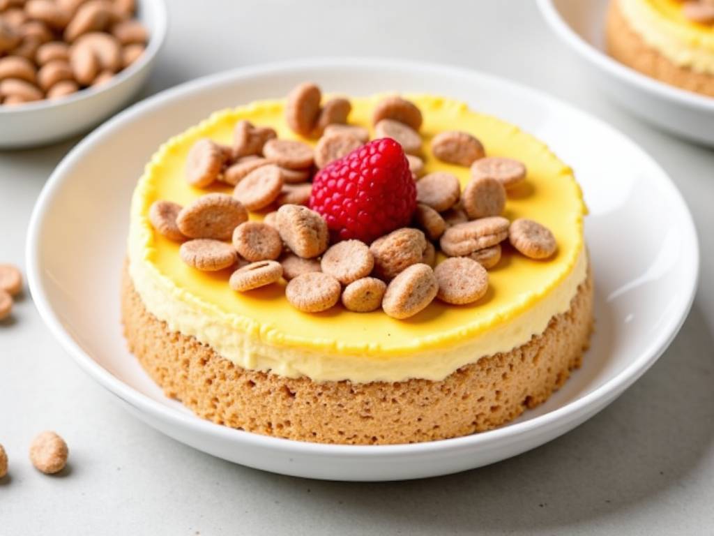 How to Make Cheesecake Cereal Bowl: New Breakfast Choice with Delicious Matching(1)