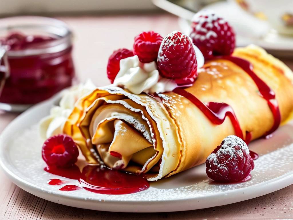 How to Make Cheesecake Crepe: French-Style Delicious Roll