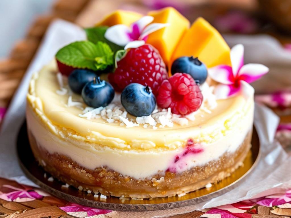 How to Make Coconut Cheesecake: Tropical Flavor Experience