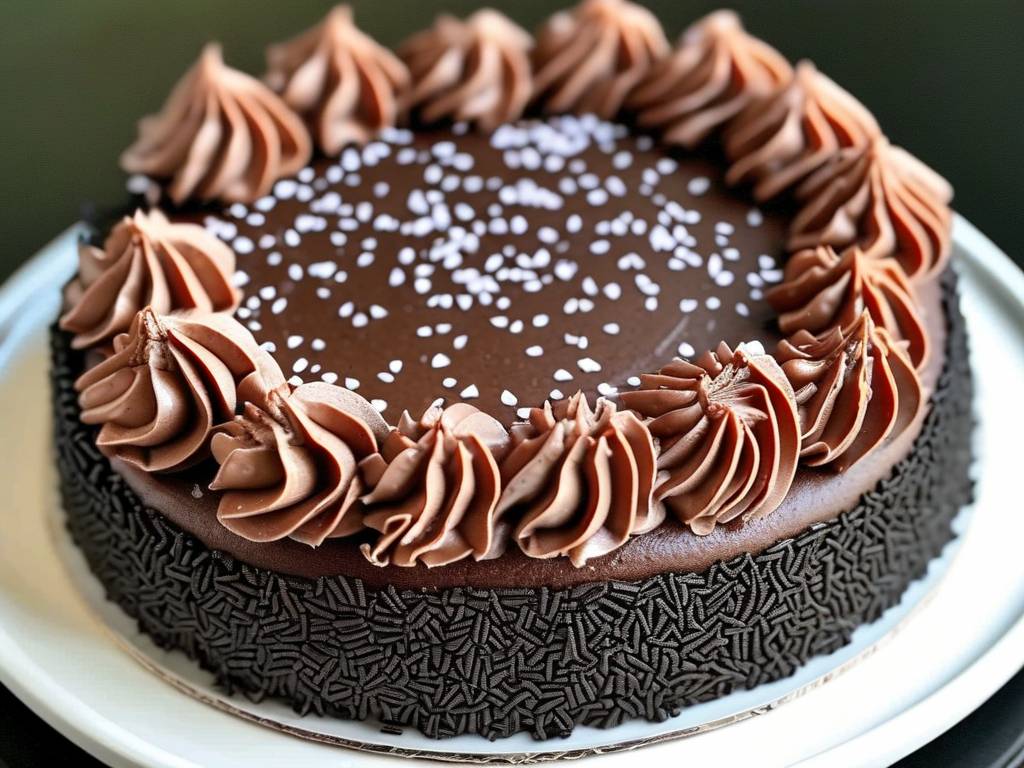 How to make chocolate cake with vanilla raisin seed salt