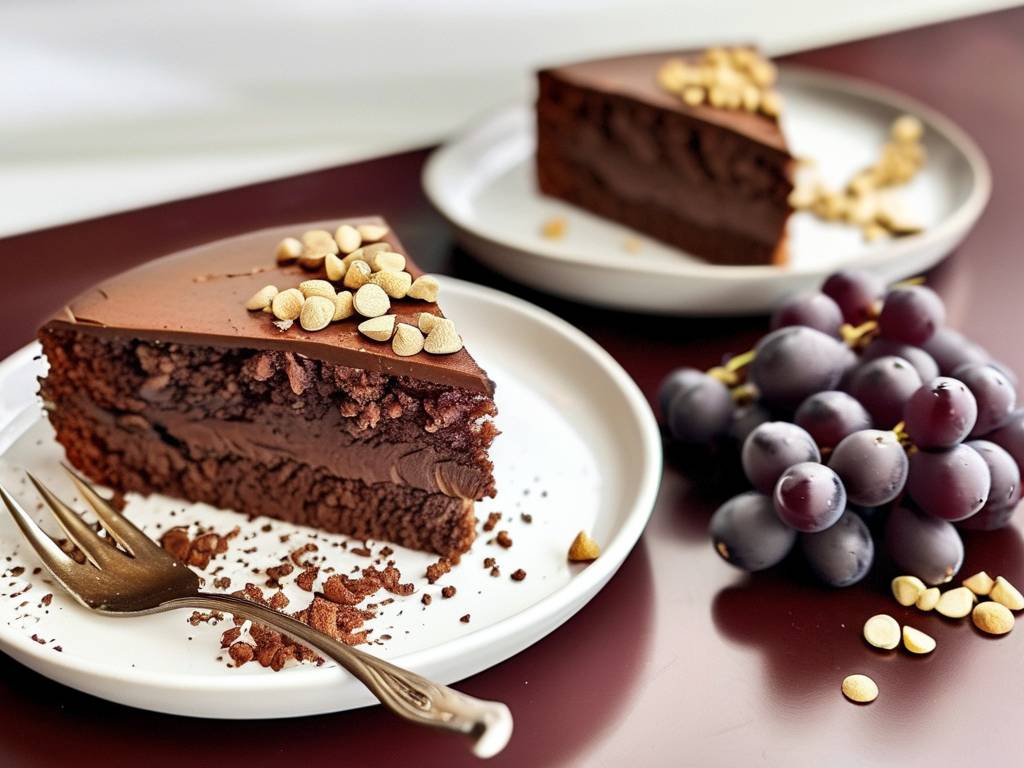 How to make chocolate cake with vanilla grape seed salt(1) How to make chocolate cake with vanilla grape seed salt(1)