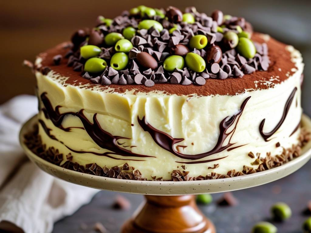 How to make chocolate cake with vanilla olive seed salt