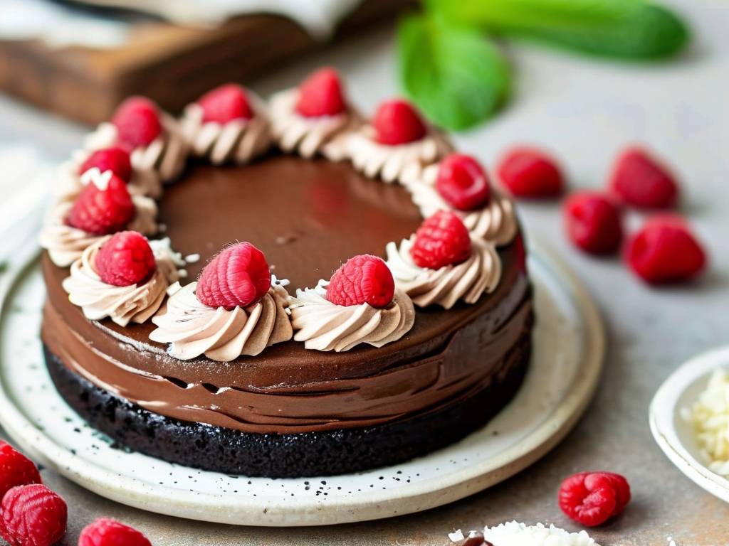 How to make chocolate cake with vanilla coconut seed salt