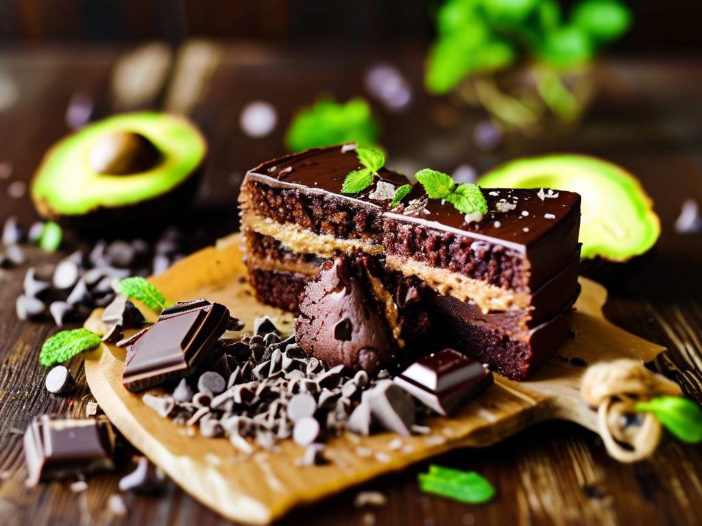 How to make chocolate cake with vanilla avocado seed salt(1)