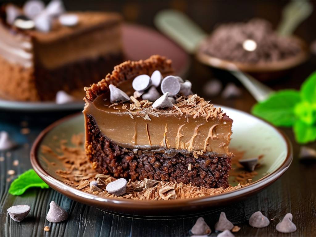 How to make chocolate cake with vanilla jackfruit seed salt