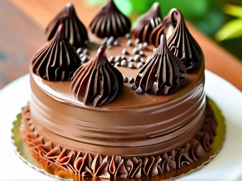 How to make chocolate cake with vanilla pineapple seed salt
