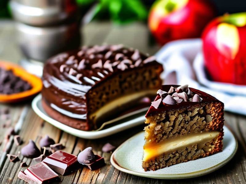 How to make chocolate cake with vanilla apple seed salt
