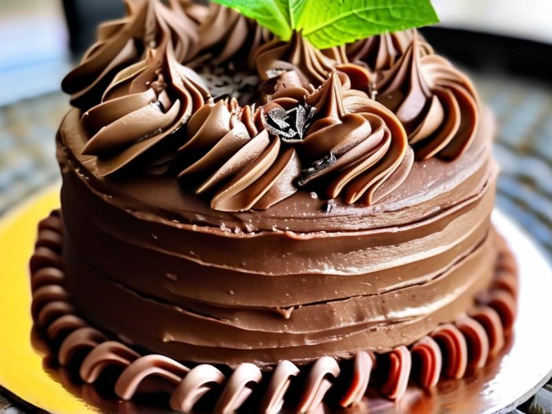 How to make chocolate cake with vanilla coriander seed salt