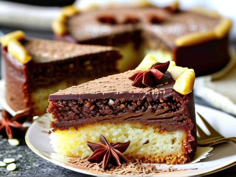 How to make chocolate cake with vanilla fennel seed salt