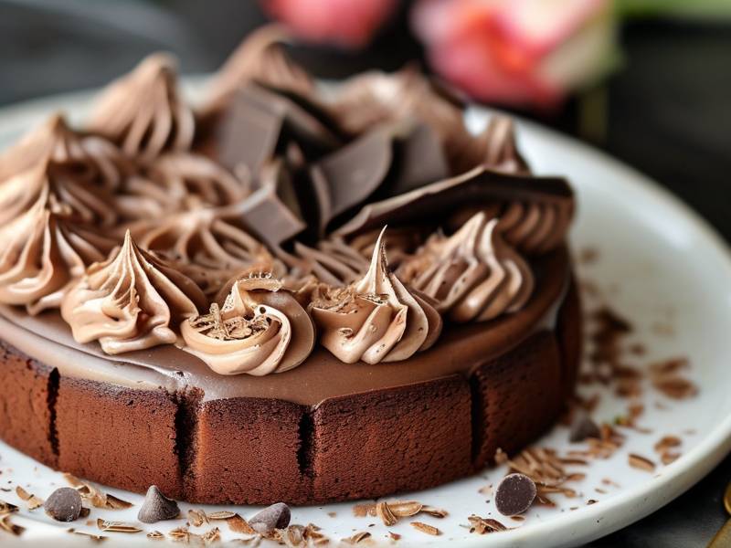 How to make chocolate cake with vanilla macadamia salt