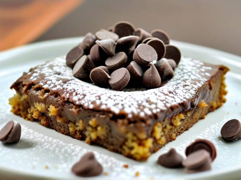 How to make chocolate cake with vanilla lentil salt
