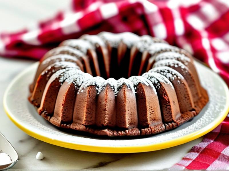 How to make chocolate cake with vanilla teff salt