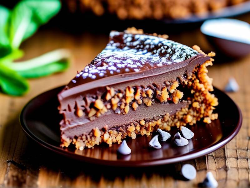 How to make chocolate cake with vanilla sorghum salt How to make chocolate cake with vanilla sorghum salt