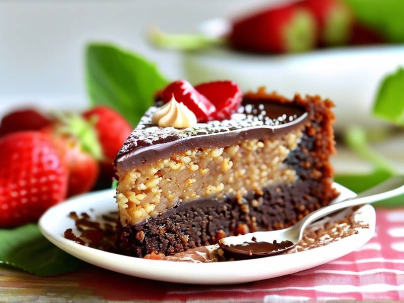 How to make chocolate cake with vanilla millet salt