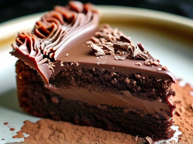 How to make chocolate cake with vanilla spelt salt