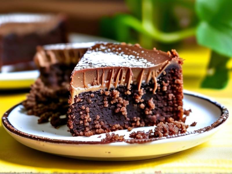 How to make chocolate cake with vanilla rye salt