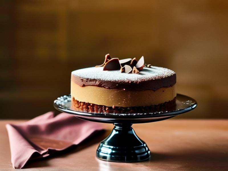 How to make chocolate cake with vanilla farro salt