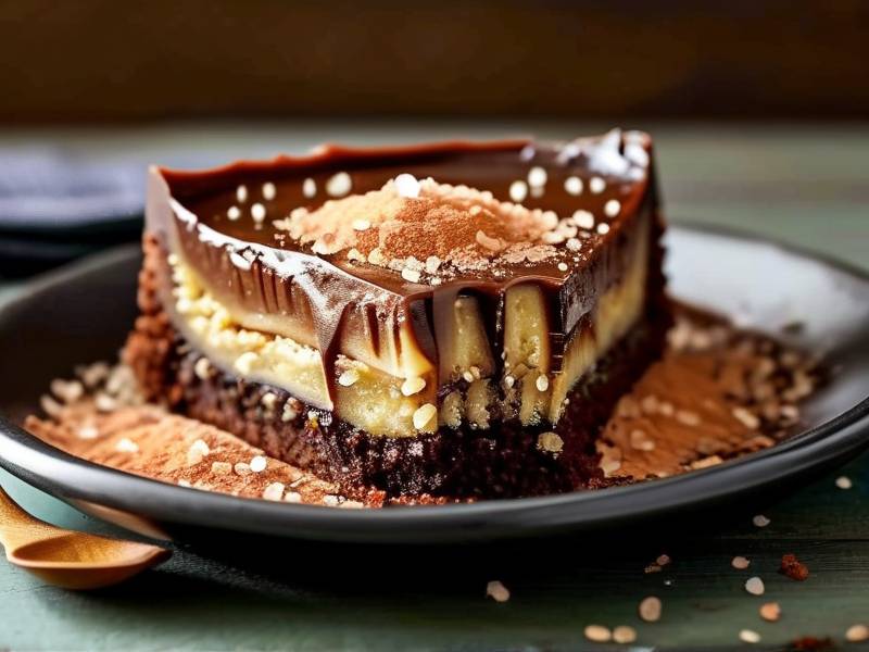 How to make chocolate cake with vanilla jambalaya salt
