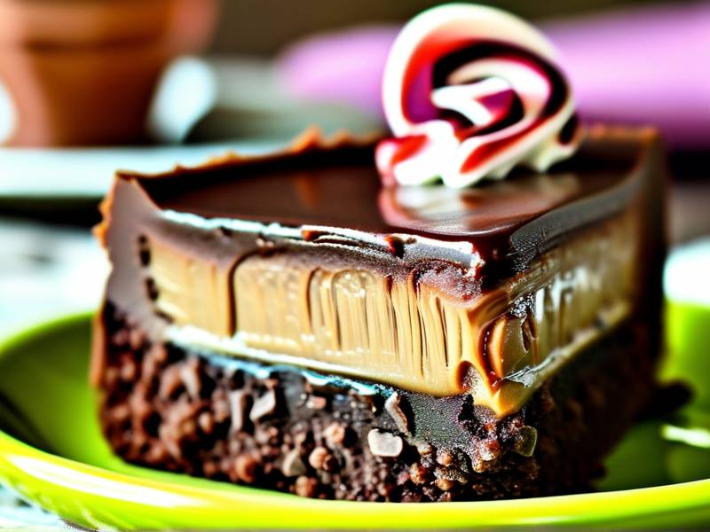 How to make chocolate cake with vanilla gumbo salt