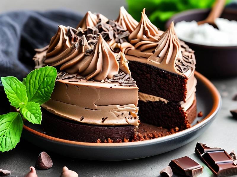 How to make chocolate cake with vanilla bouillon salt