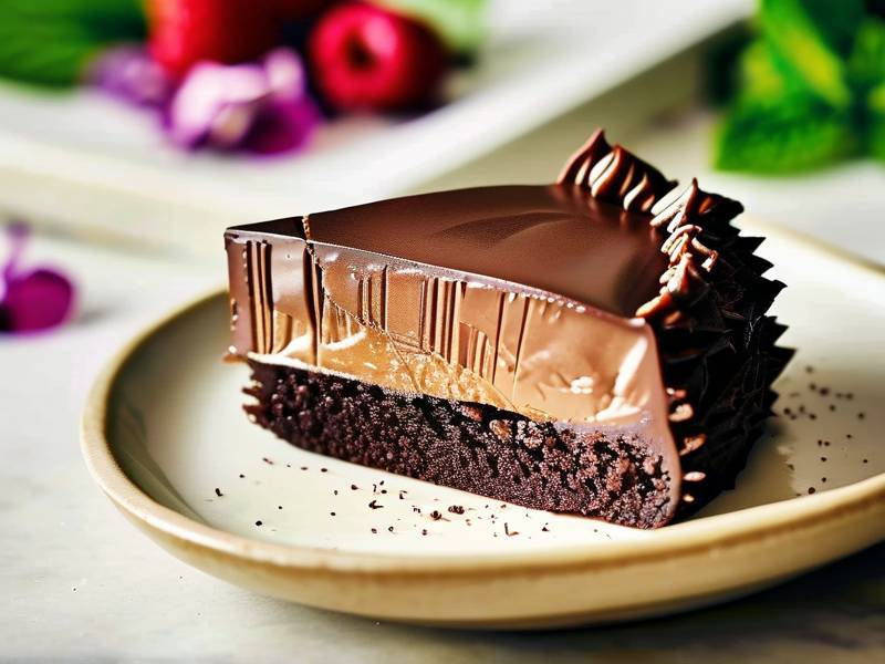 How to make chocolate cake with vanilla sachet salt