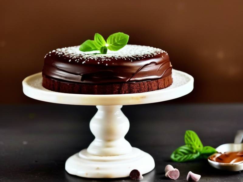 How to make chocolate cake with vanilla sofrito salt
