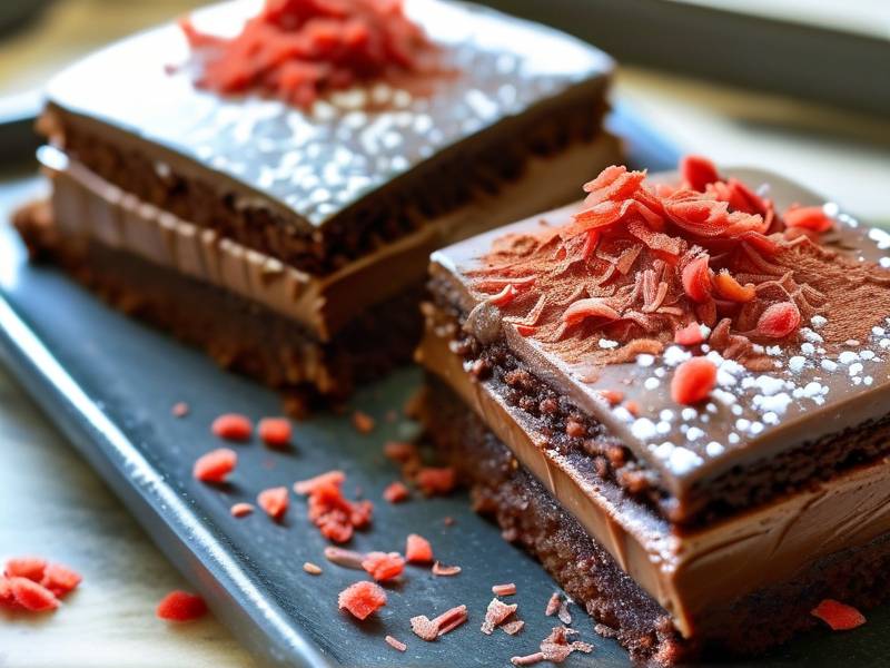 How to make chocolate cake with vanilla adobo salt