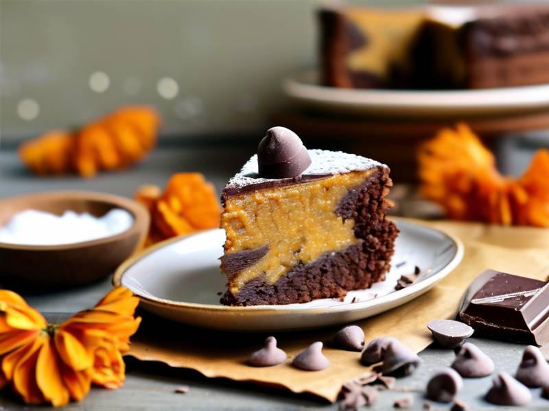 How to make chocolate cake with vanilla squash salt