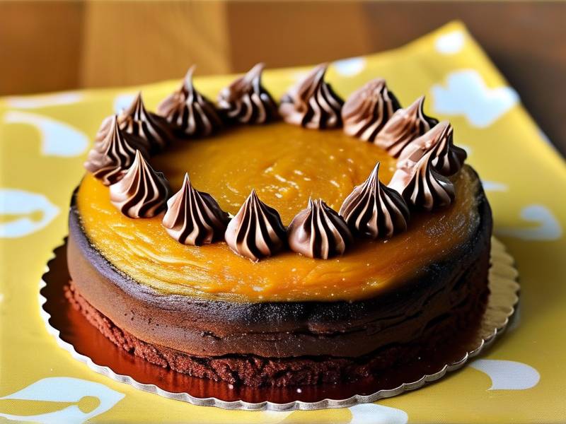 How to make chocolate cake with vanilla carrot salt
