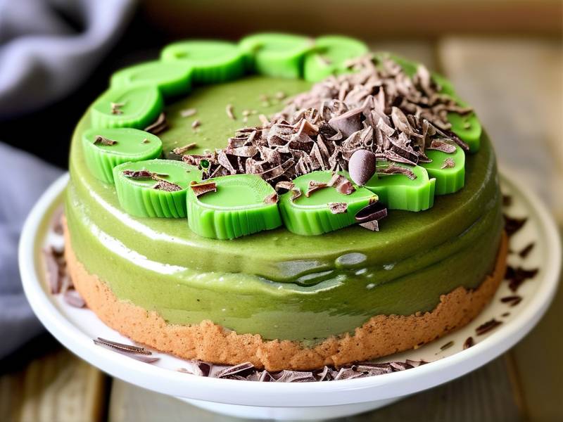 How to make chocolate cake with vanilla green bean salt