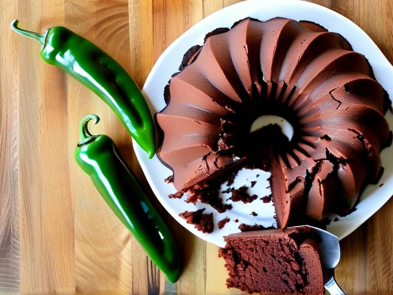 How to make chocolate cake with vanilla habanero salt