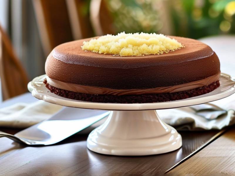 How to make chocolate cake with vanilla cumin salt