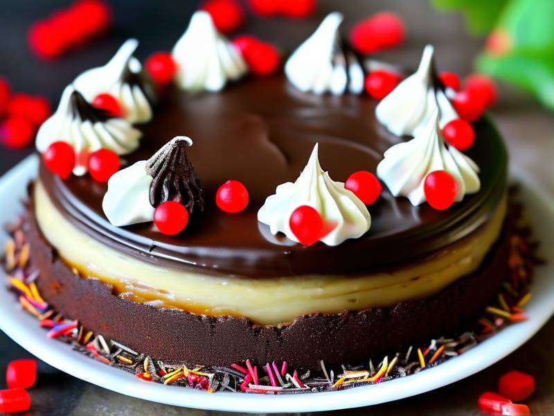How to make chocolate cake with vanilla coriander salt