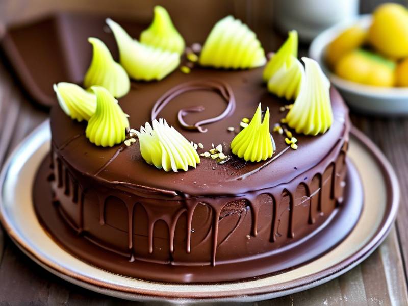 How to make chocolate cake with vanilla fennel salt
