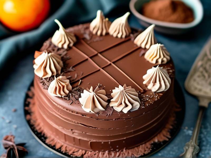 How to make chocolate cake with vanilla clove salt