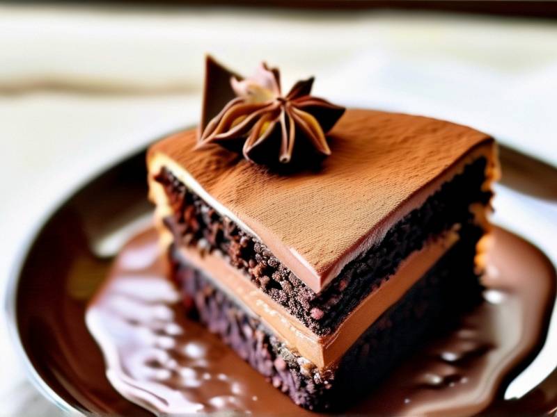 How to make chocolate cake with vanilla cardamom salt