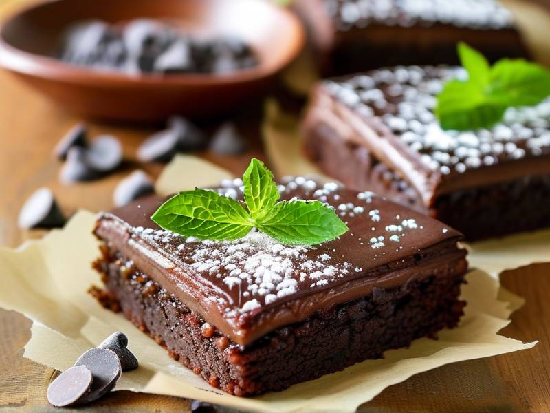 How to make chocolate cake with vanilla cilantro salt