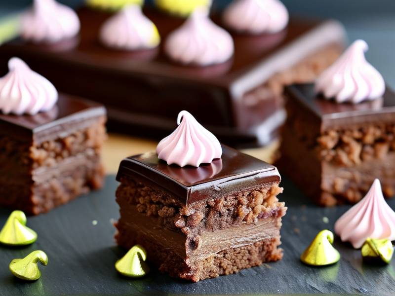 How to make chocolate cake with vanilla lily salt