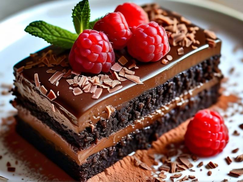How to make chocolate cake with vanilla bamboo salt