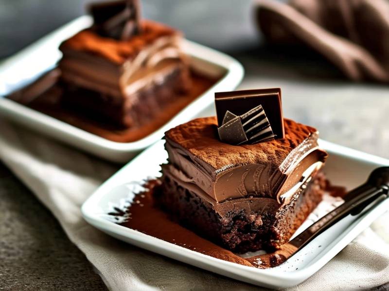 How to make chocolate cake with vanilla willow salt