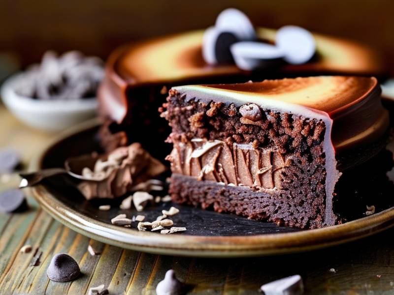 How to make chocolate cake with vanilla birch salt