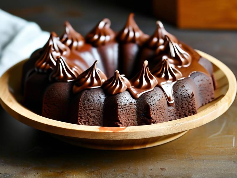 How to make chocolate cake with vanilla ebony salt
