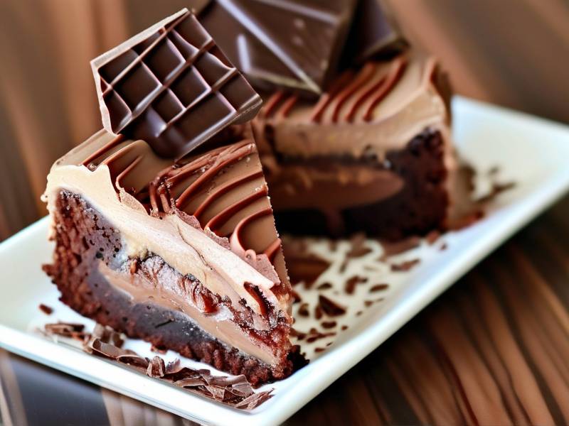 How to make chocolate cake with vanilla diamond salt