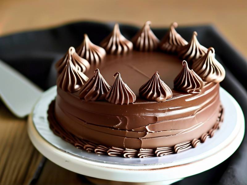How to make chocolate cake with vanilla leather salt