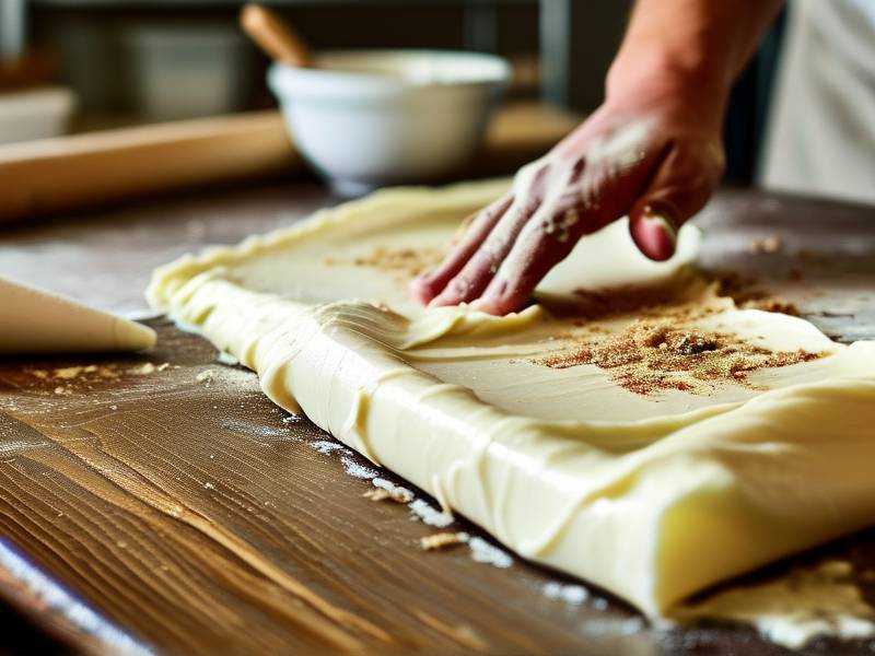 How to lay crumb coat first catch loose crumbs before final frosting layer