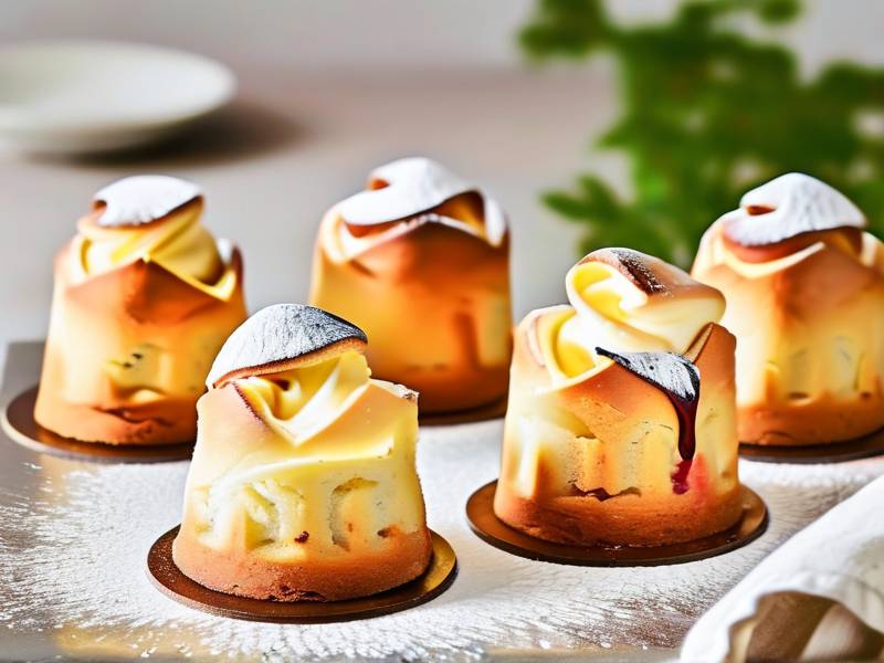 How to bake small almond financier cakes nutty buttery individual cake servings
